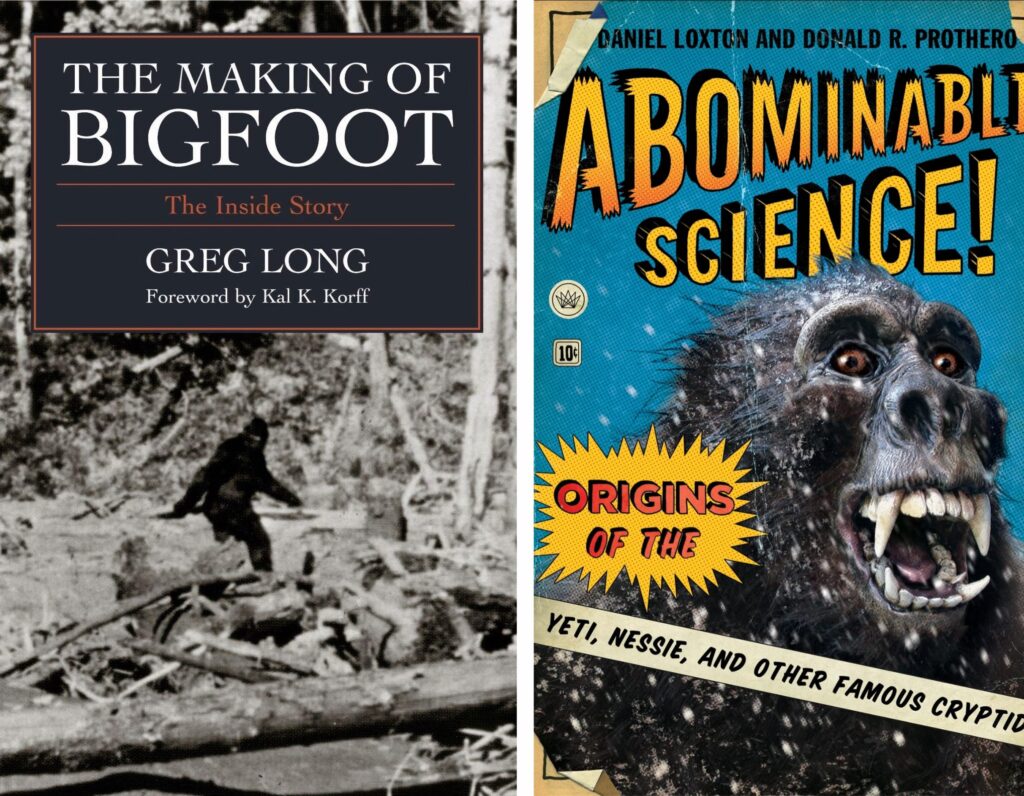 'The making of bigfoot', de Greg Long, y 'Abominable science', de Daniel Loxton y Donald Prothero.